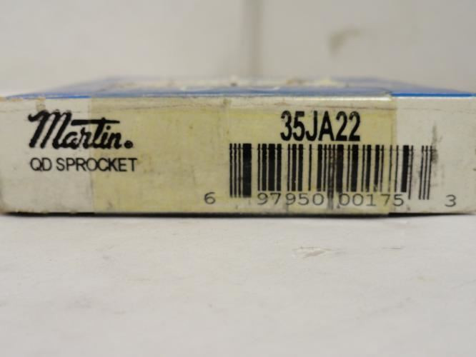 Martin 35JA22; Bushed Sprocket # 35; 22Teeth