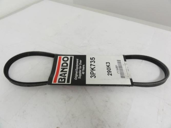 Bando 3PK735; Serpentine Belt; Industry Number 290K3