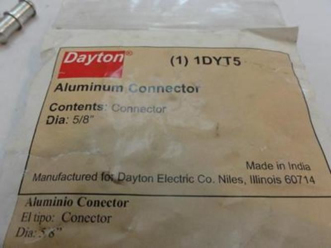 Dayton  1DYT5; Package of 25 Round Belt Connector; Aluminum