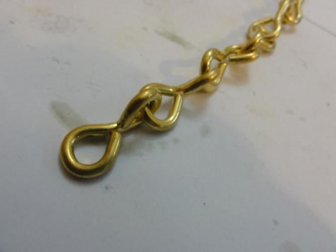 MFG- MDL-Unkn40461; Golden chain; 3/4" Pitch; 56 Ft. Length