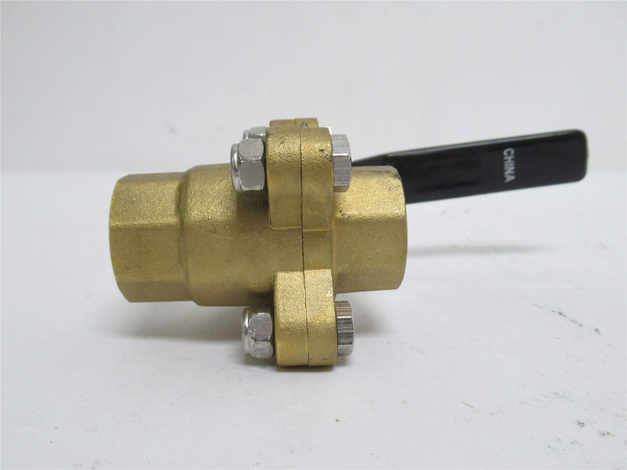 Industry-Std 1WMK3; Ball Valve; 3/8" Brass Body