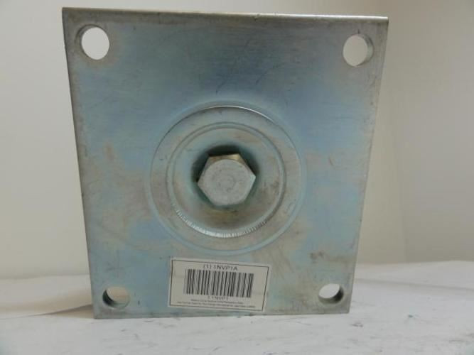 Grainger 1NVP1; Swivel Plate Caster; Rating 900 lb.