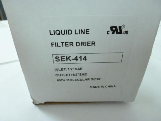 MFG- 6AWX9; Steel Filter Dryer; 15Ton; 1/2 In SEK-414