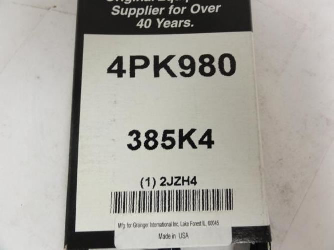 Bando 385K4; Serpentine Belt