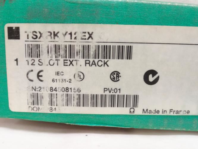 Schneider TSXRKY12EX; Extendable Rack; 12 Slots; IP20