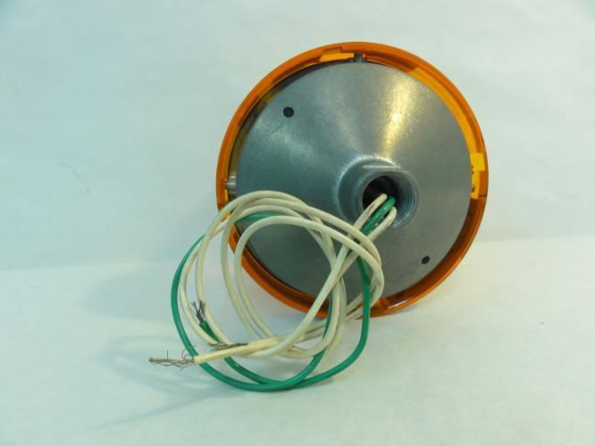 Electraray 225-120A; Rotating Amber Warning Light; 120V; 0.22A