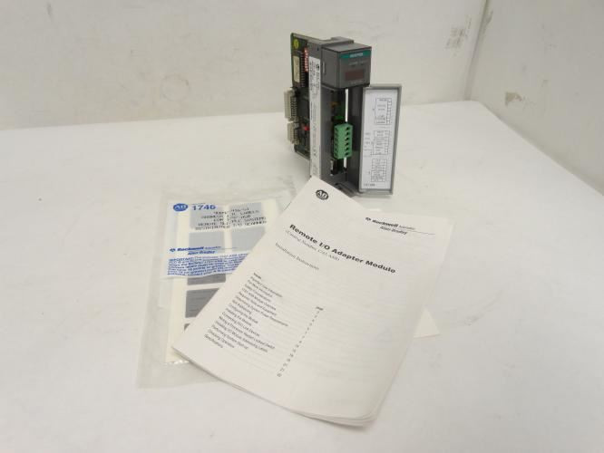 Allen-Bradley 1747-ASB; Remote I/O Adaptor Module SER: A