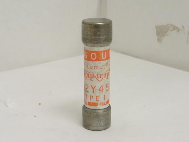 Gould A2Y45; Current Limiting; Ferrule Fuse 45A; 250VAC/500VDC