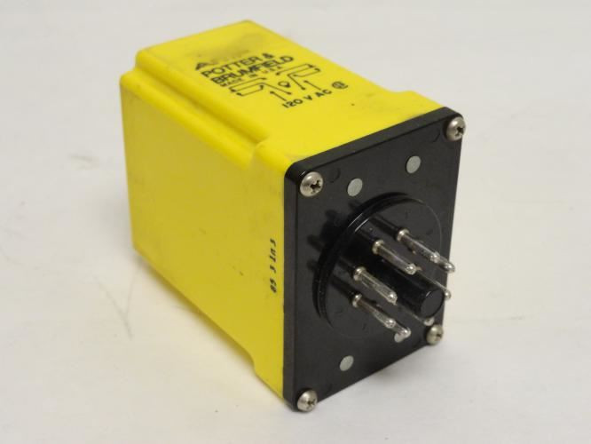 Potter&Brumfield CDB-38-70002; Time Delay Relay; 0.1-5s; 120VAC