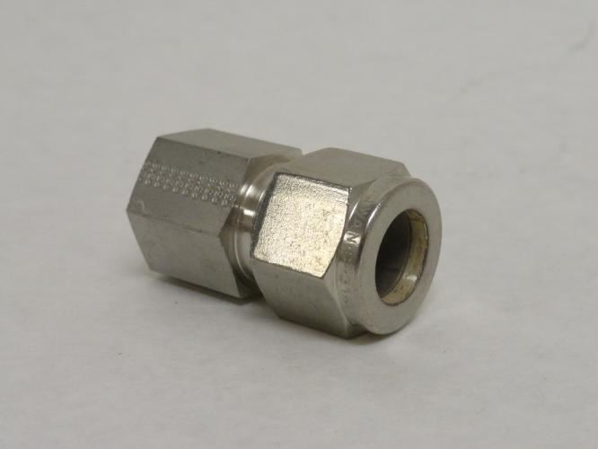 Parker 8-4 GBU-SS; Tube Fitting; SS-316; 1/2 Comp x 1/4NPT
