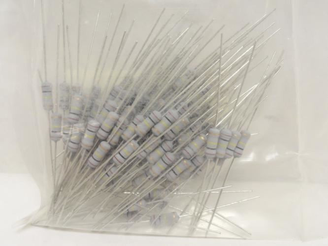 Yageo RSF100JB-73-100K; Bag-100 Resistors 1W @ 100 kOhm �5%