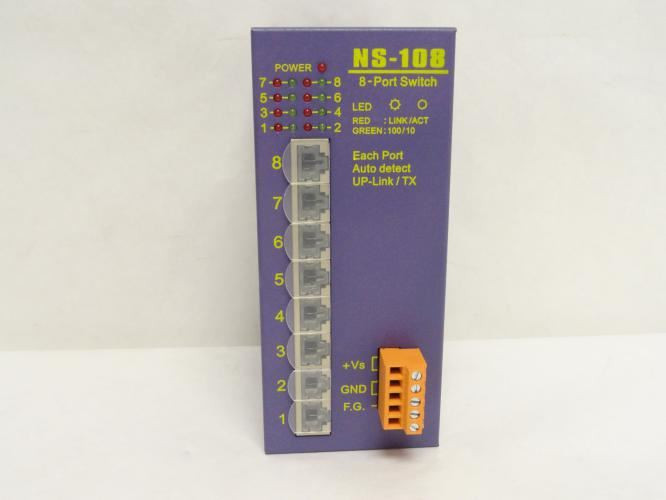 ICP NS-108; Industrial Ethernet Switch; 8-Port