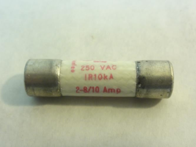 Shawmut TRM2-8/10; Lot-7 Fuse; 2-8/10A; 250VAC