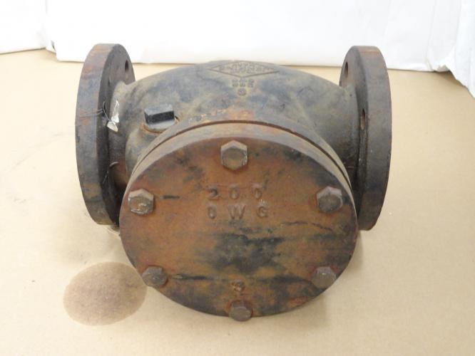 Jenkins 587J-3; Cast Iron Swing Check Valve Size 3" Surface Rust