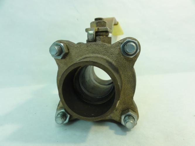 Milwaukee BA-150S-1-1/2; Bronze Ball Valve; 1-1/2" Solder Ends