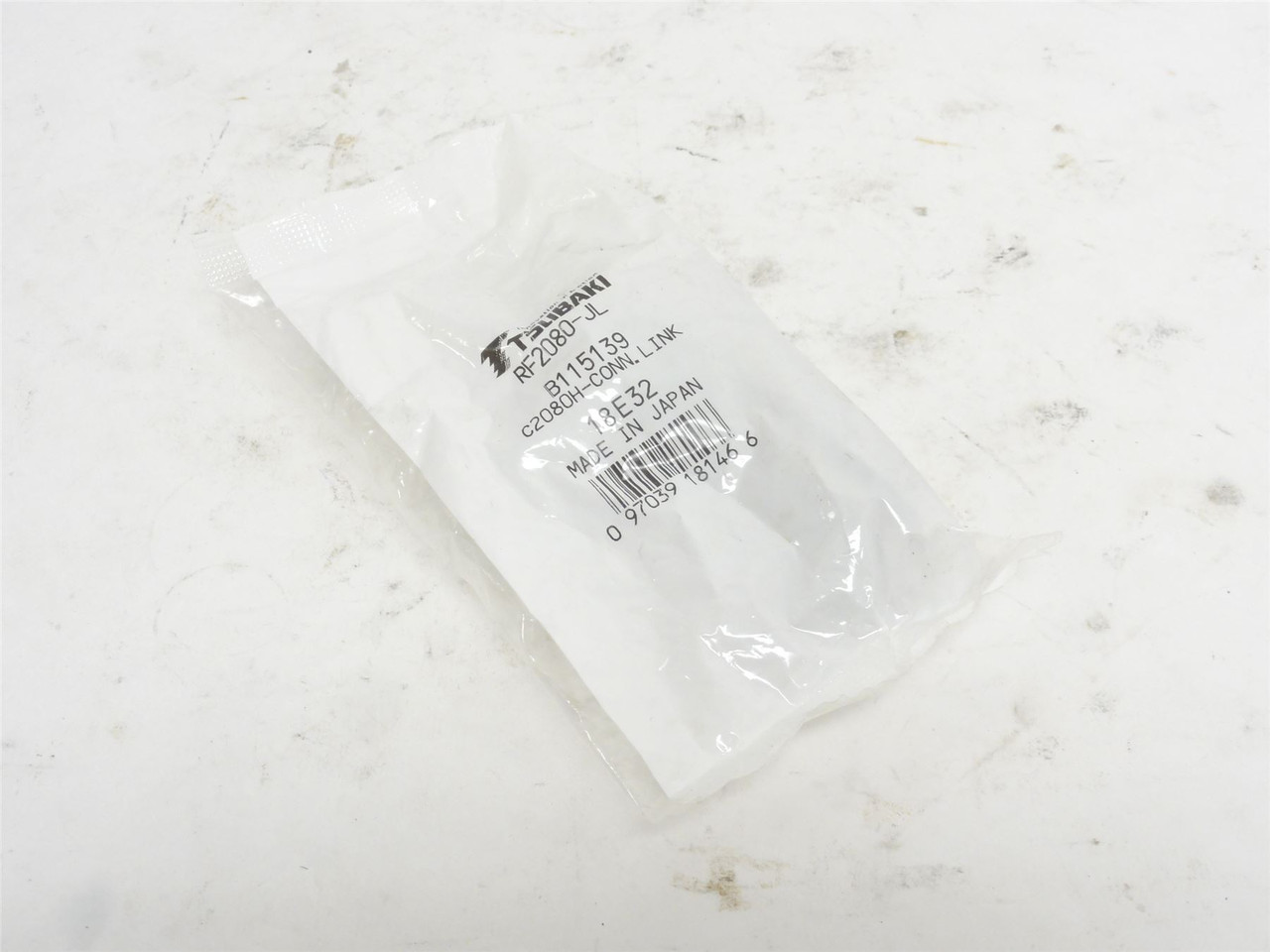 Tsubaki RF2080-JL; Cottered Roller Connecting Link #2080