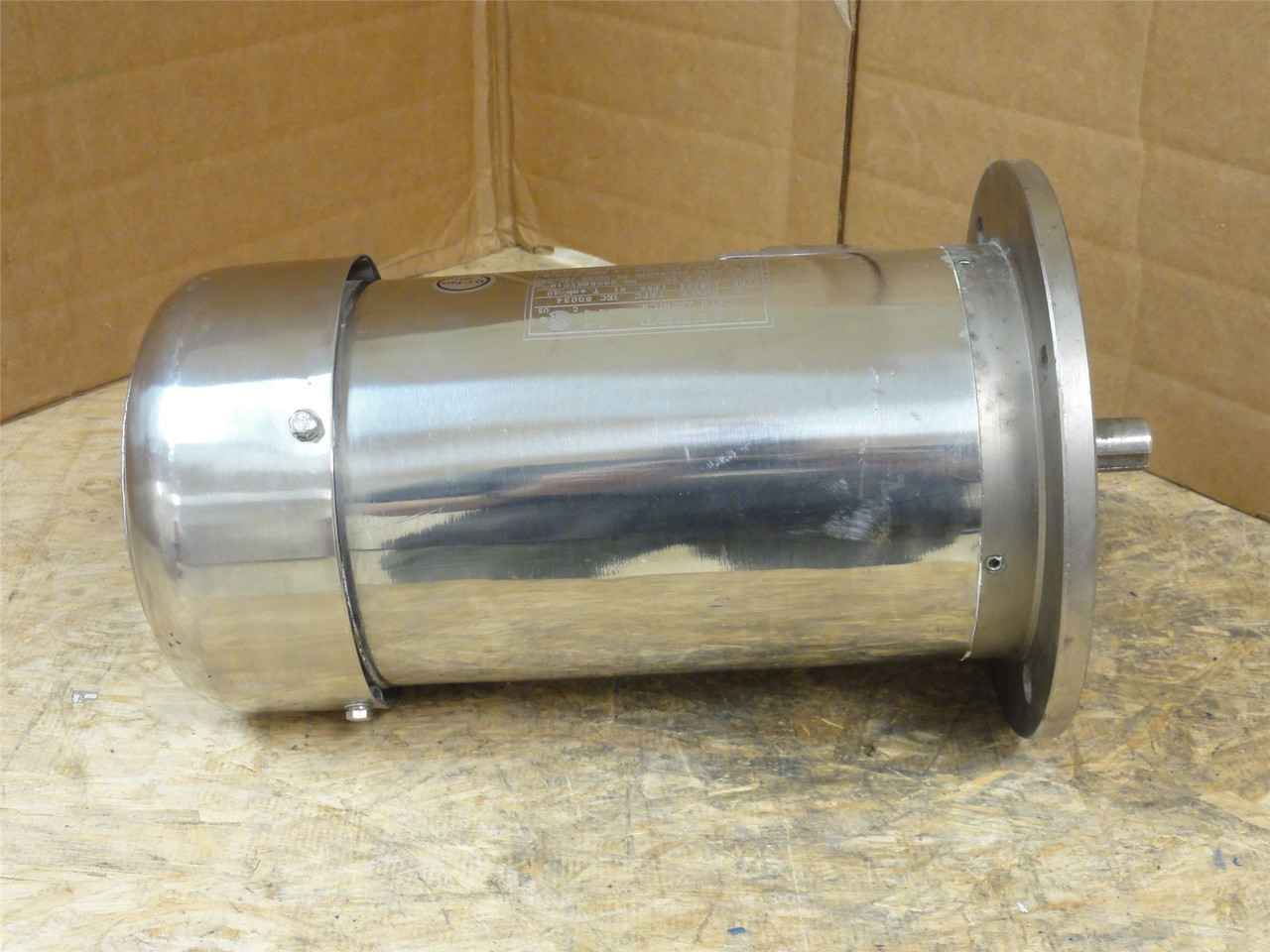 Lafert LA80S4; AC Motor; SS; 1Hp; 230/460V; 1750RPM; 3PH