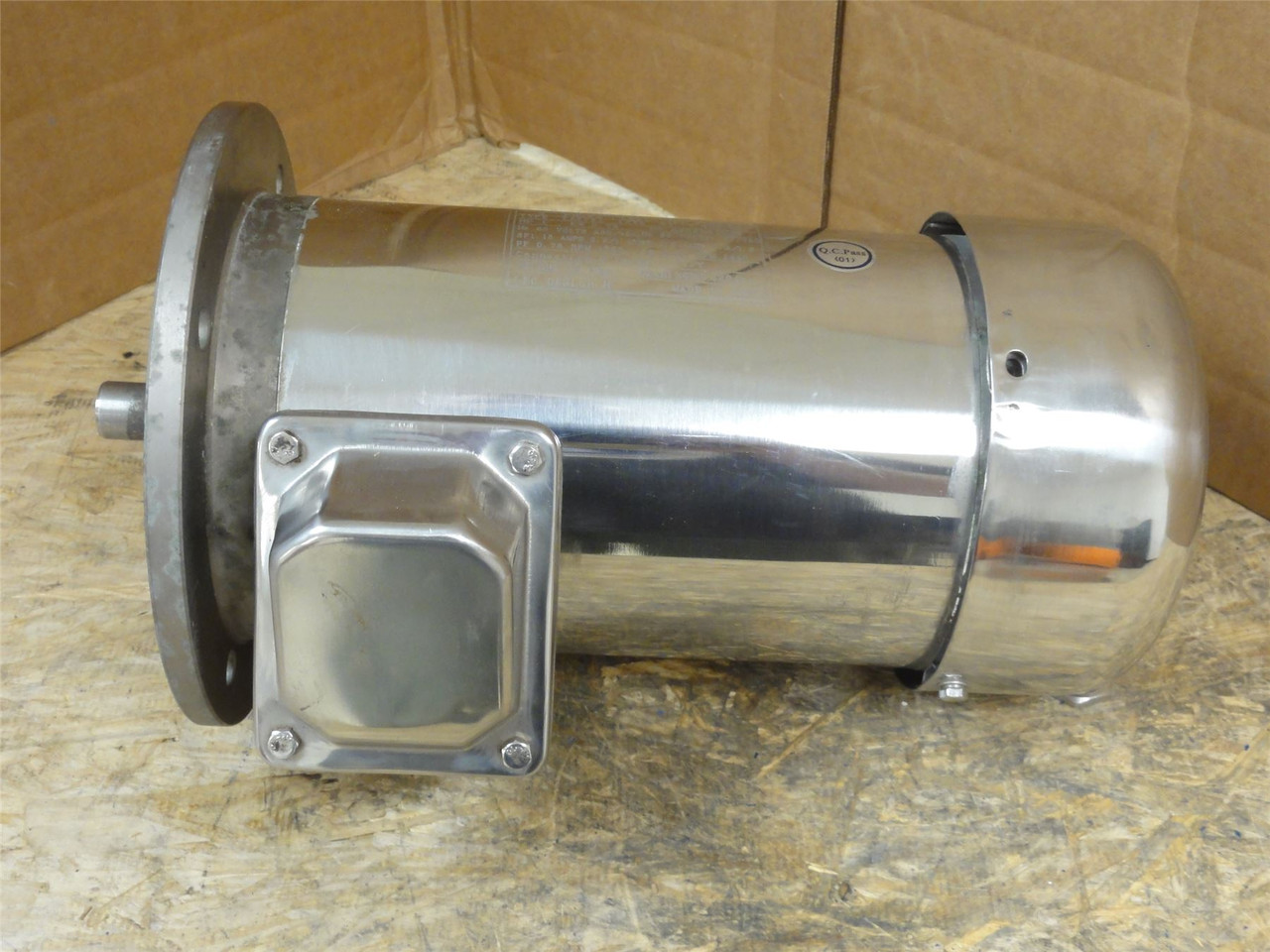 Lafert LA80S4; AC Motor; SS; 1Hp; 230/460V; 1750RPM; 3PH