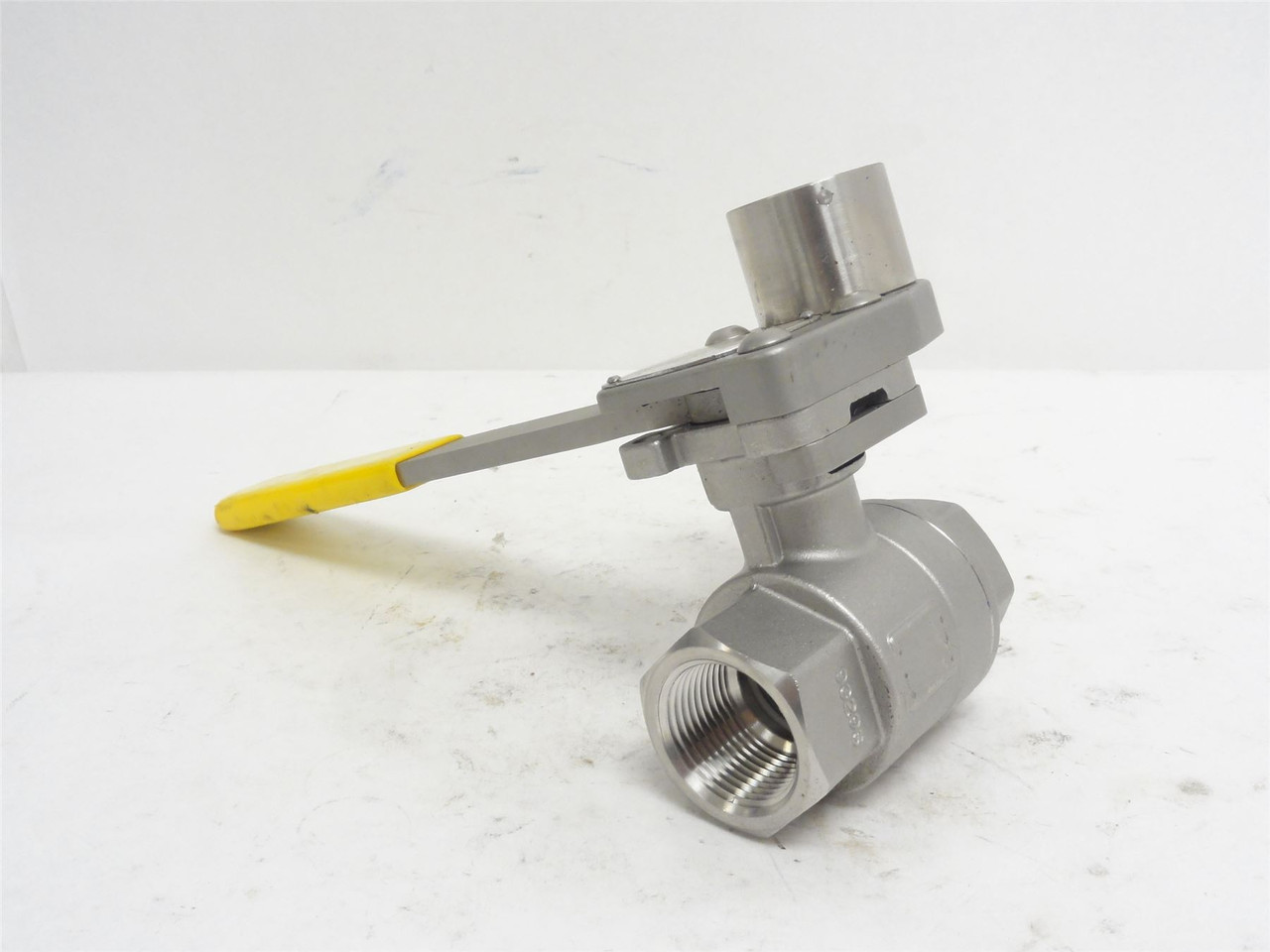 Kirk MDL-UNKN-255456; Locking Manual Ball Valve; SS; 1NPT
