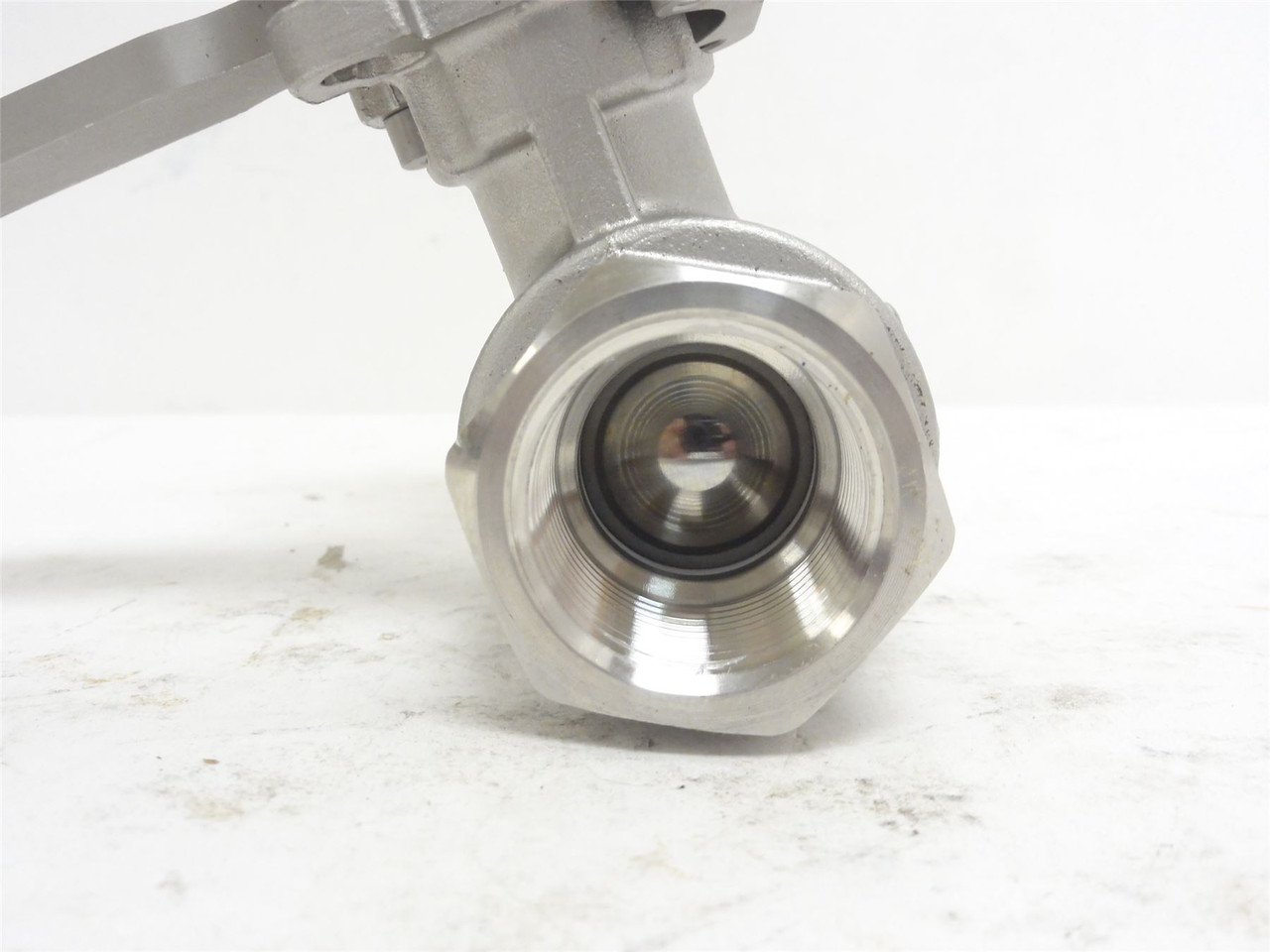 Kirk MDL-UNKN-255456; Locking Manual Ball Valve; SS; 1NPT