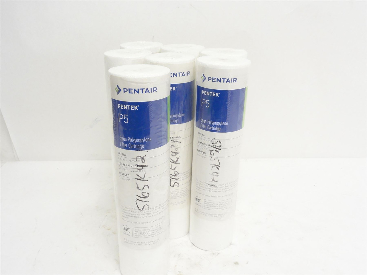 Pentek P5; Lot-7; Sediment Water Filter; 5-Micron