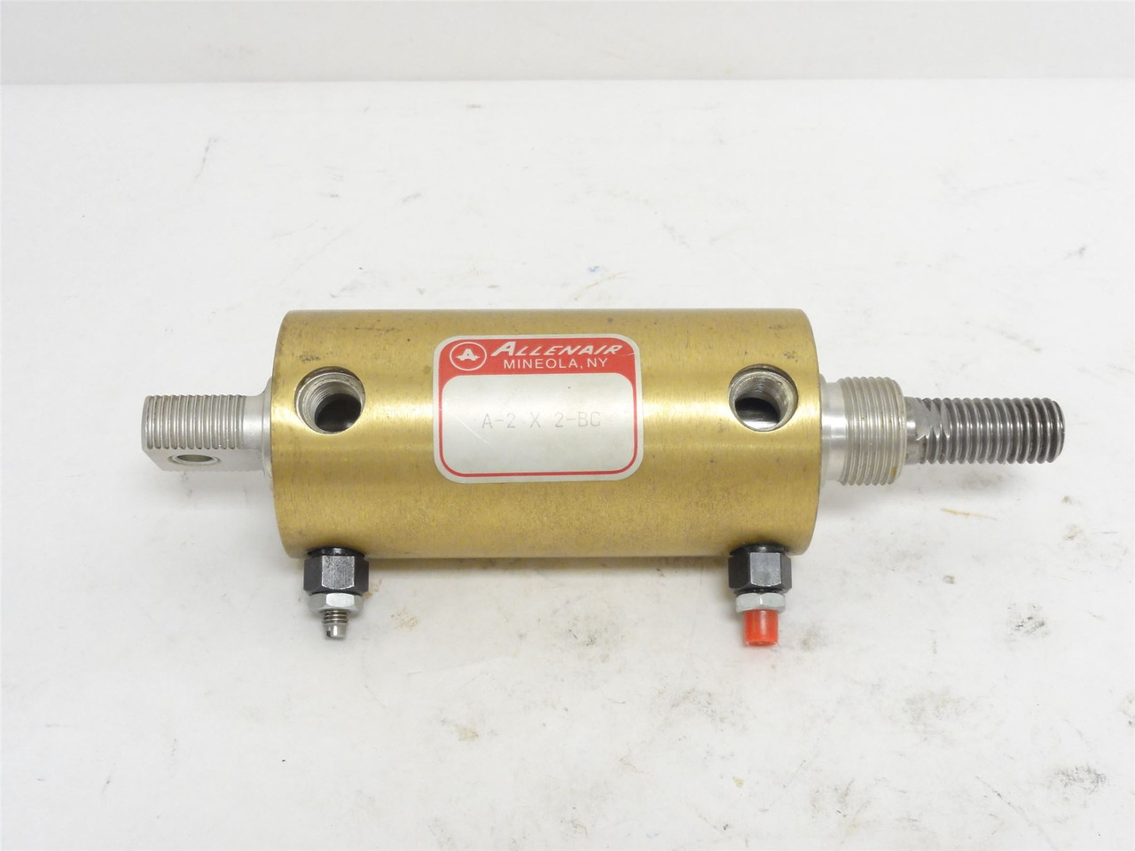 Allenaire A-2X2-BC; Brass Air Cylinder; 2"ID x 2" Stroke