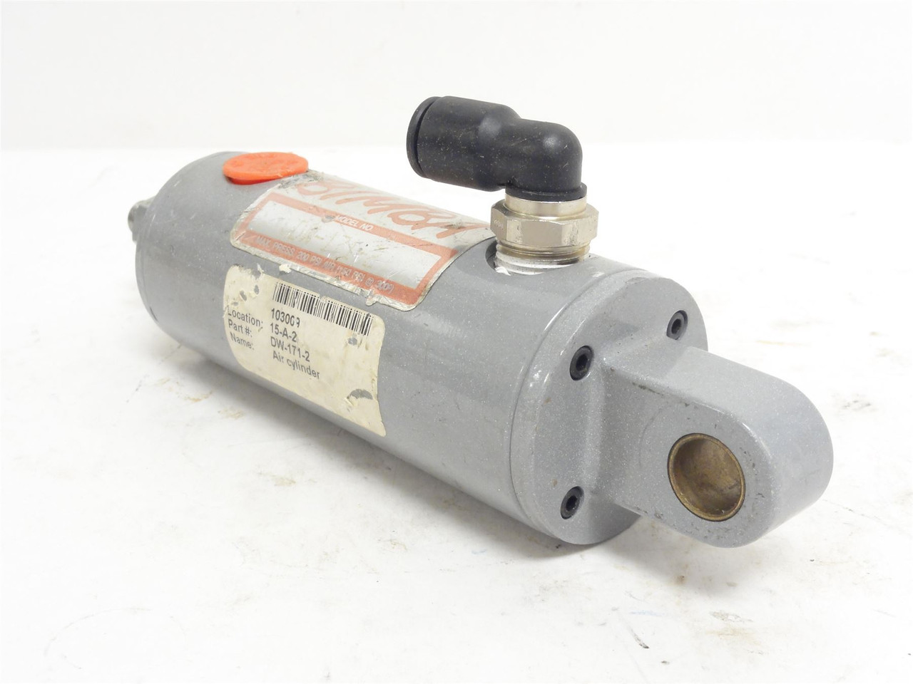Bimba DW-171-2; Air Cylinder; 1-1/2"ID x 1" Stroke