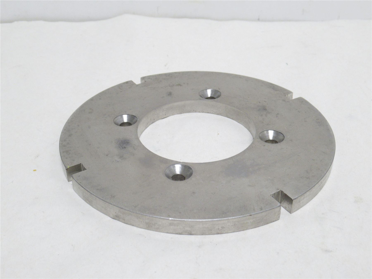 Bizerba 65480463800; Scale Plate; SS; 2-5/16"ID x 5-5/16"OD