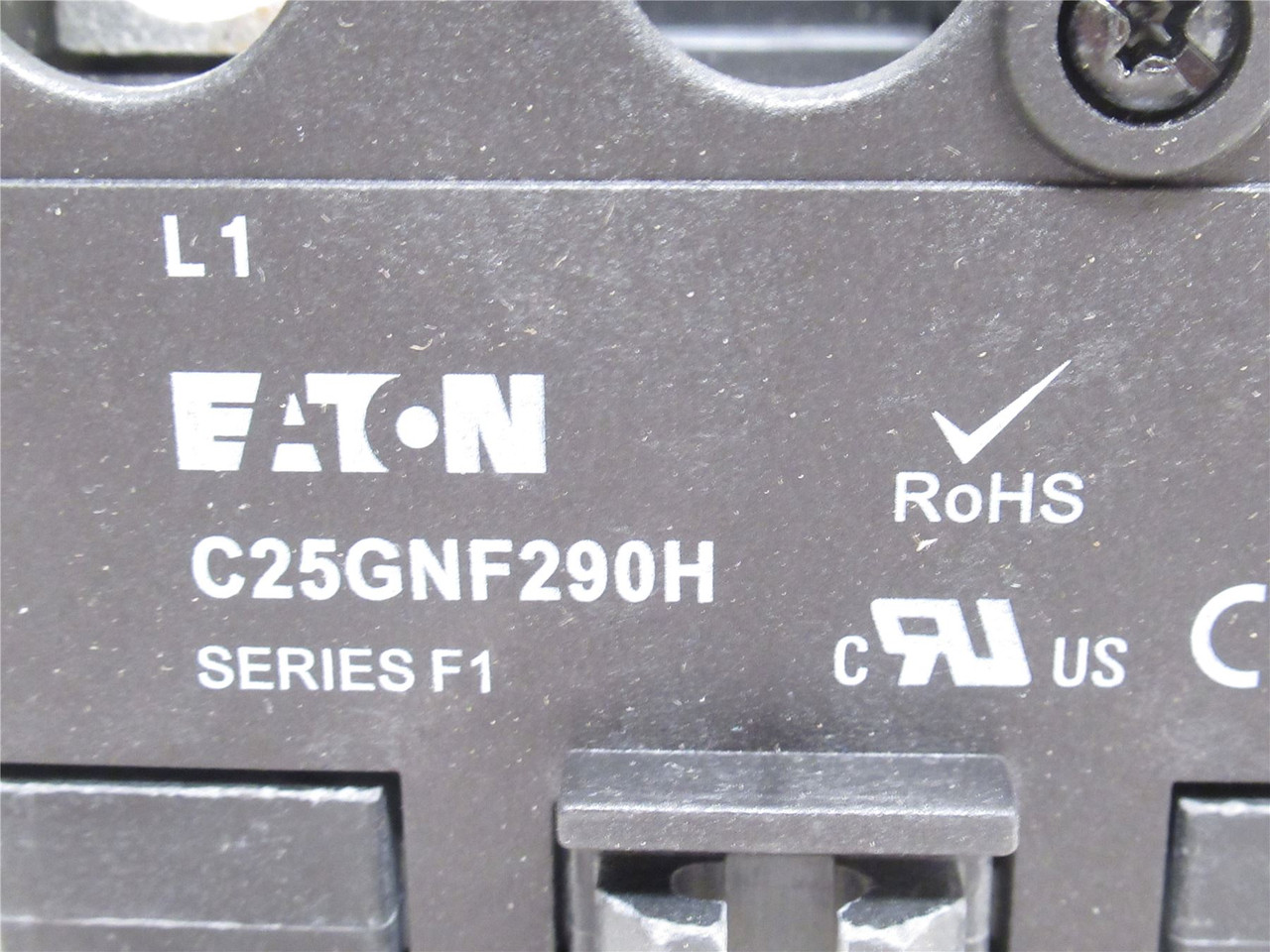 Eaton C25GNF290H; Contactor; 90A; 2P; 600VAC; Coil: 277VAC