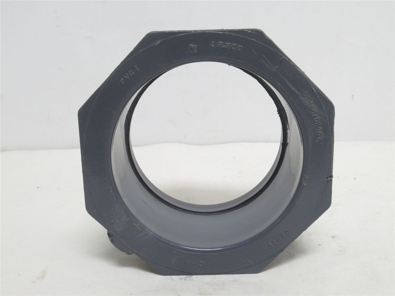 Lasko 837-422; PVC Reducer Bushing; Sch: 80; 4" x 3"; Socket