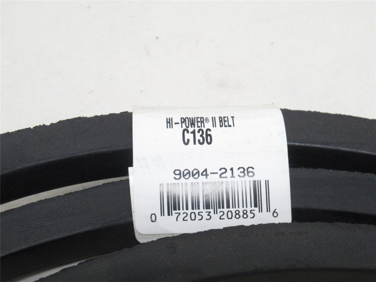 Gates C136; Hi-Power V-Belt; 9004-2136; 140" Long; 7/8" Wide