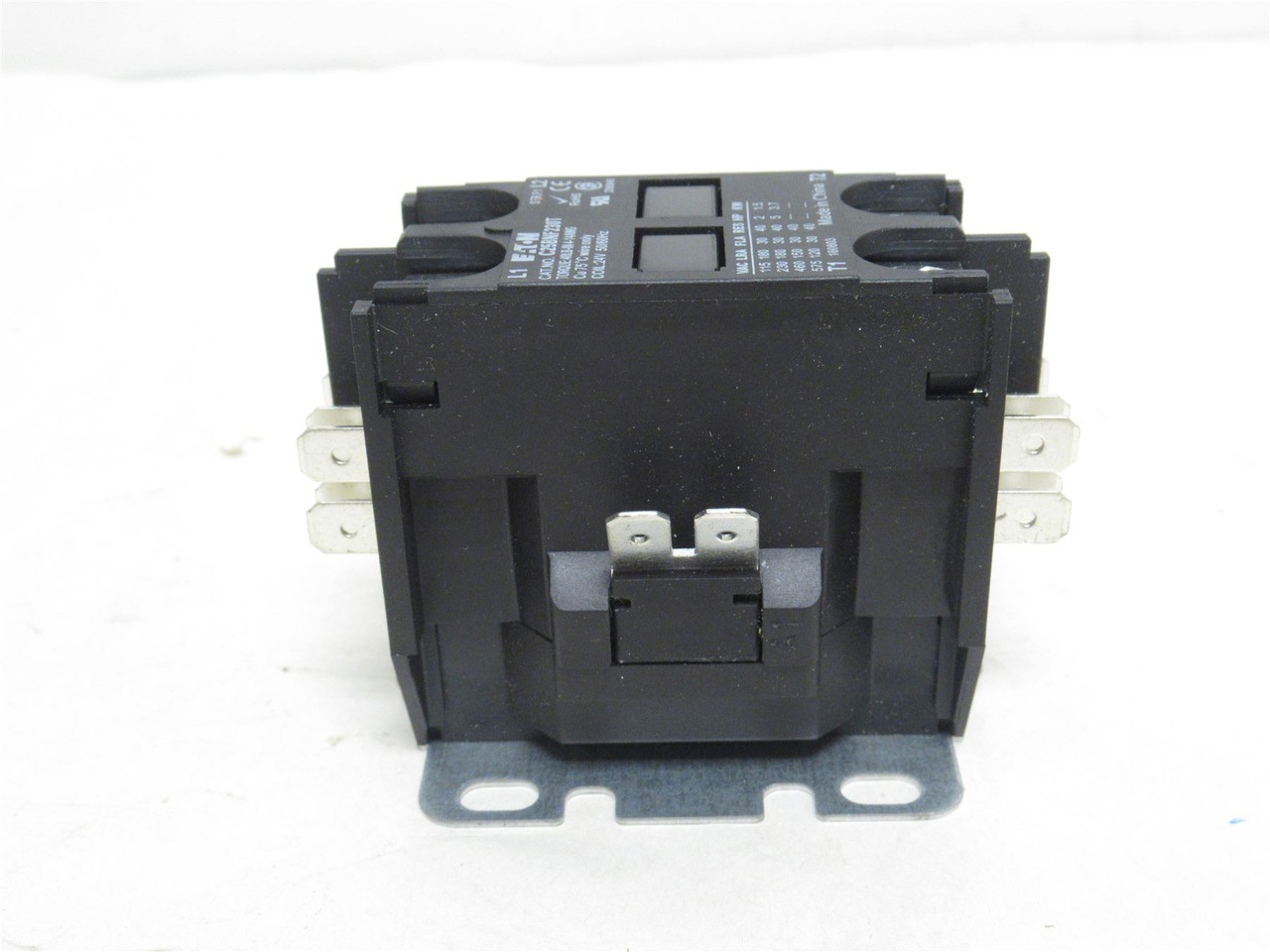Eaton C25BNF230T; Contactor; 30A; 2P; 600VAC; Coil: 24VAC