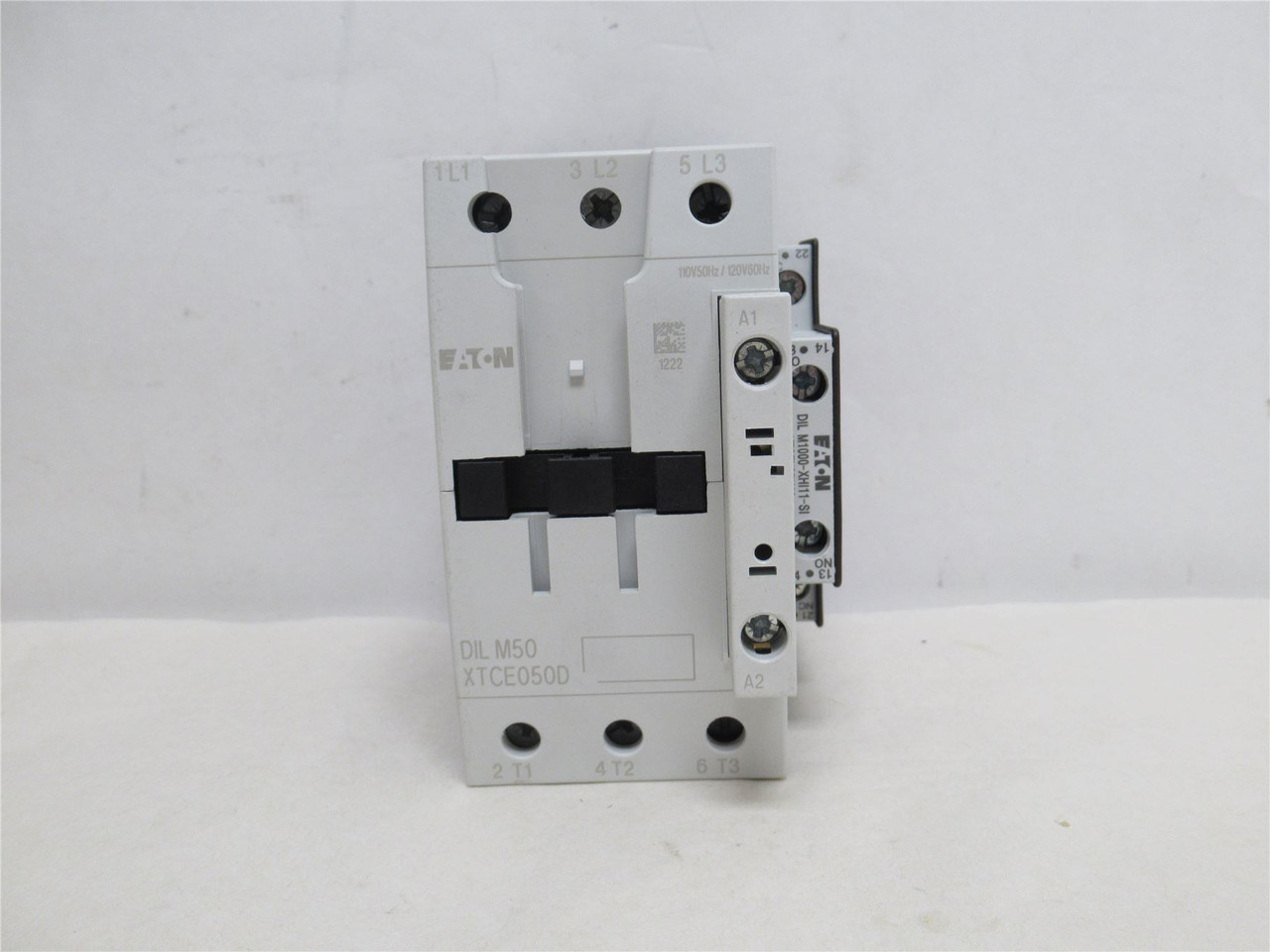 Eaton XTCE050DS1A; Contactor; 50A 4P 600VAC; Coil: 110/120VAC
