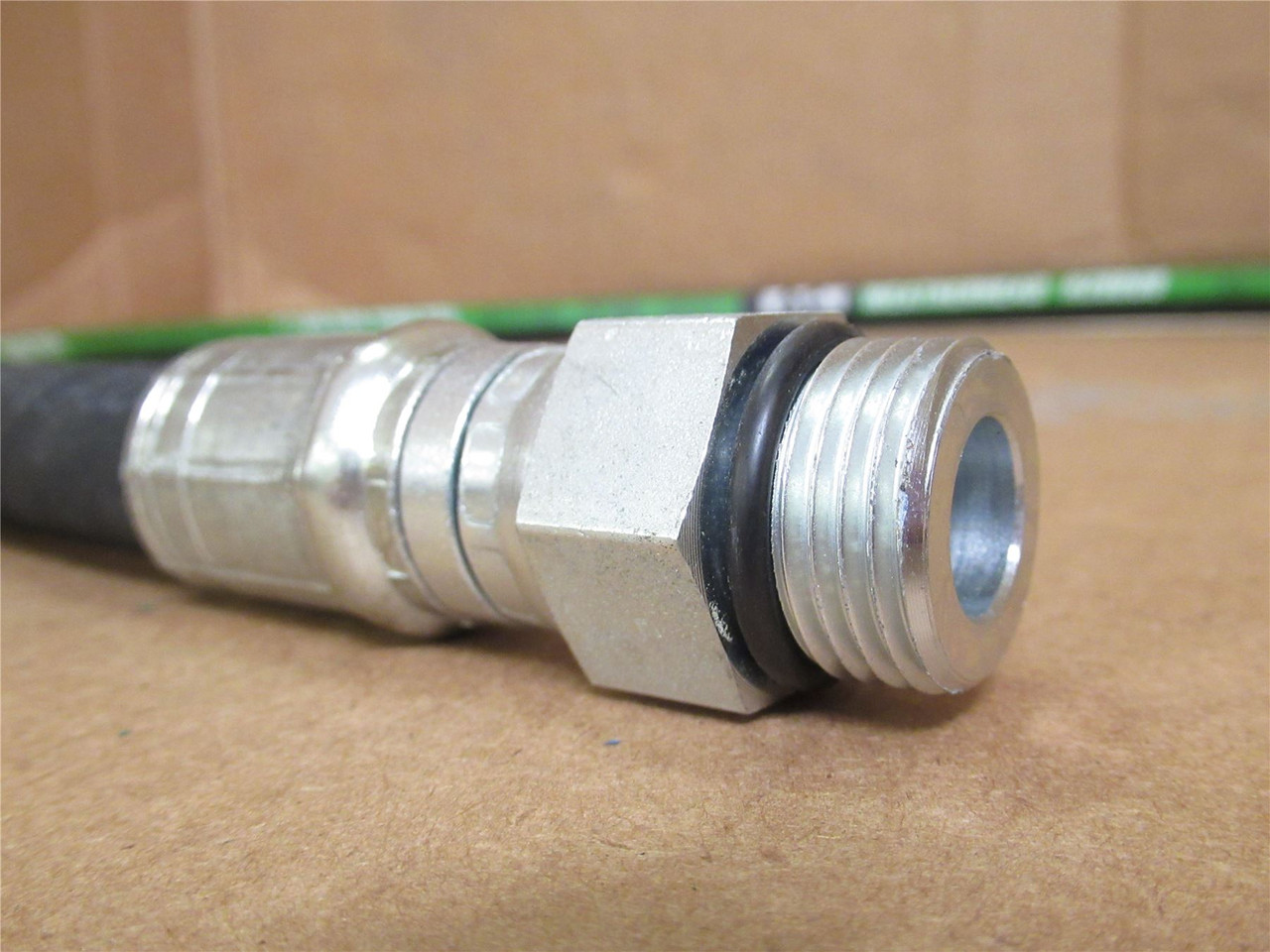 Eaton H24508R1005848; Hose Assembly; 1/2 JIC x 1/2 BOSS; 47" L
