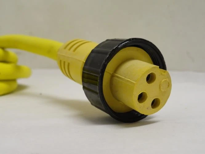 Woodhead 603000C05F250; Female Cordset; Quick-Change; 25' 3P