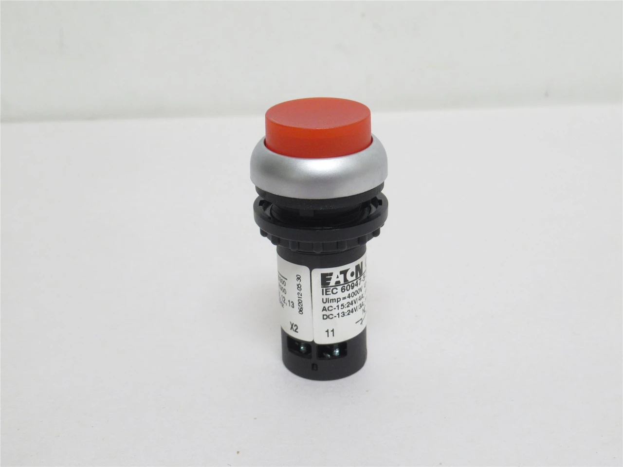 Eaton C22-DRLH-R-K01-120; Illumin Push-Button; Red; 1NC; 120V