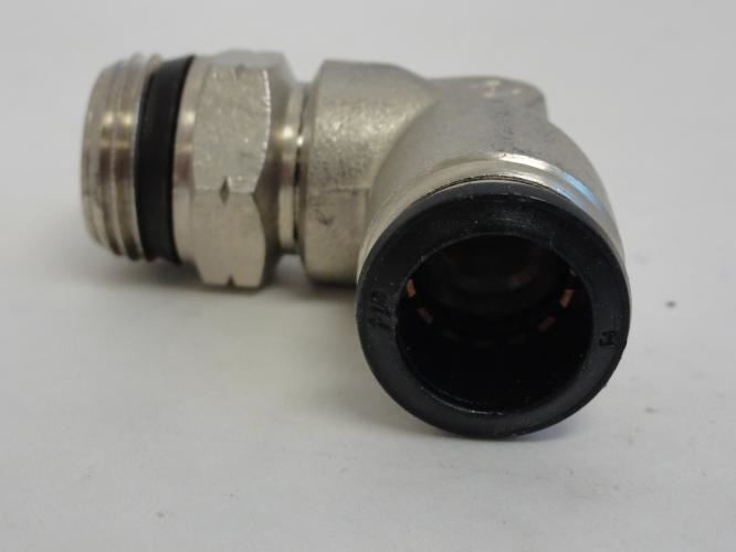 Alpha 50110N-14-1/2; Male Elbow 90Deg; 14mm Tube x 1/2 BSPT