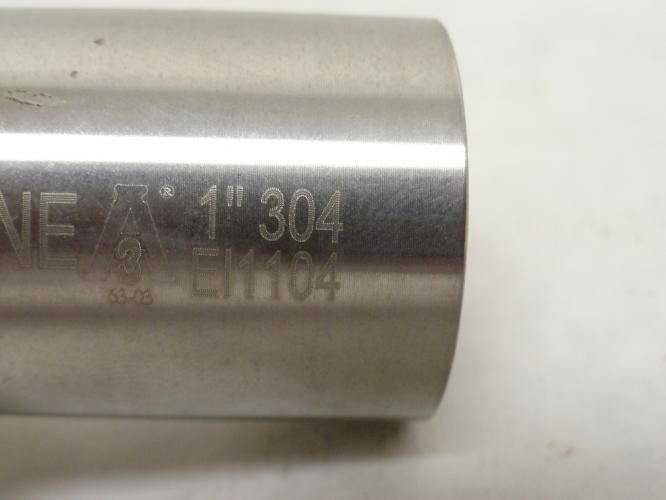 Industry-Std 11L876; Sanitary Ferrule; SS-304; Clamp Size: 1"