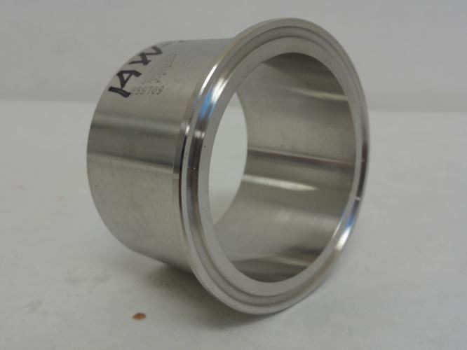 VNE EG14W2.5; Heavy Wall Tank Ferrule SS-304L; 2-1/2" Clamp