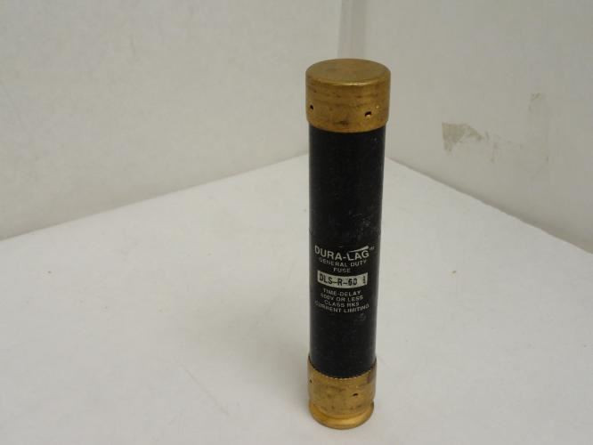 Cooper-Bussmann DLS-R-60; Dura-Lag Time Delay Fuse; 60A; 600VAC