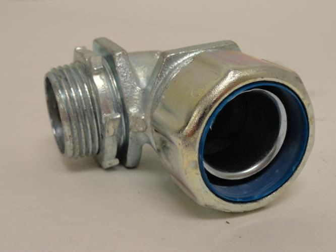 T&B 5254; Liquid Tight Noninsulated Connector; 90Deg; Size: 1"