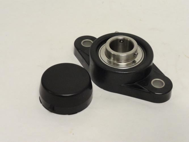 INA W06-PBT; Flange Bearing; 25mm ID; 2-Bolt; Polymer