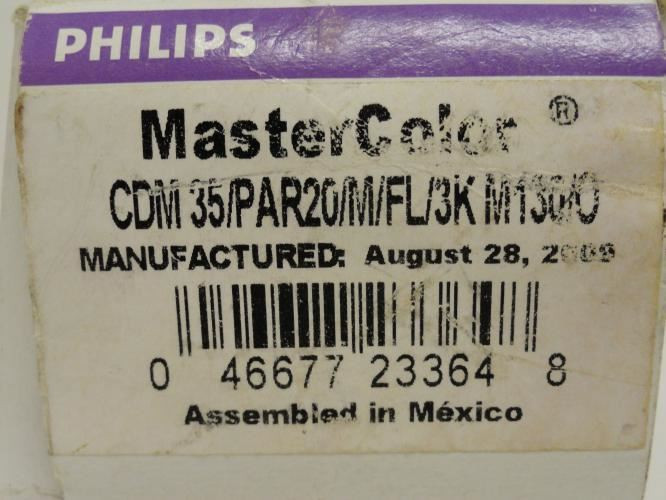 Phillips CDM35/PAR20/M/FL/3K/ALTO; Metal Halide Bulb; 39 Watt