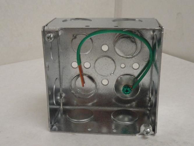 Eaton TP558; Lot-2 Outlet Boxes 4-11/16" Sq; 2-1/8" Deep