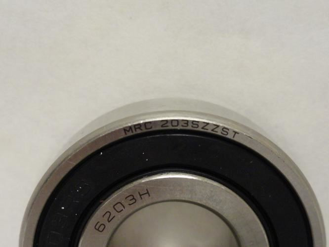 MRC 203SZZST; Ball Bearing 17mm ID x 40mm OD x 12mm Width