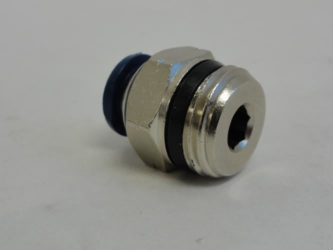 Alpha 87000-06-08; Male Push Connector; # 6 Tube x 1/2 BSPT