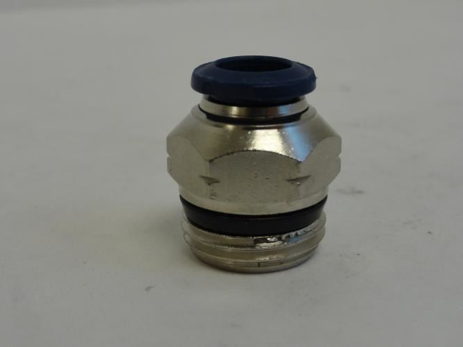 Alpha 87000-06-08; Male Push Connector; # 6 Tube x 1/2 BSPT