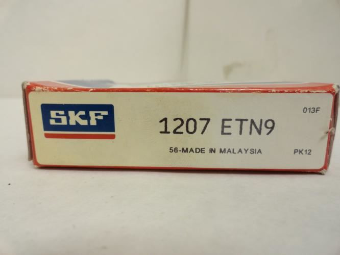 SKF 1207-ETN9; Self-Aligning Ball Bearing 35mm ID x 72mm OD