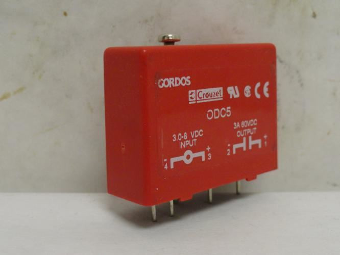 Crouzet ODC5; Input/Output Relay; 3-8VDC In; 60VDC@6A Out