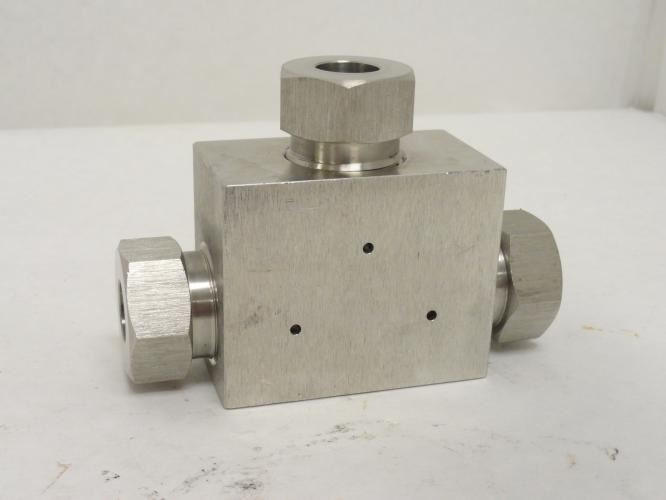 JBT 30-0018; Valve; SS-316; 60;000PSI; 1-1/8" BSPT